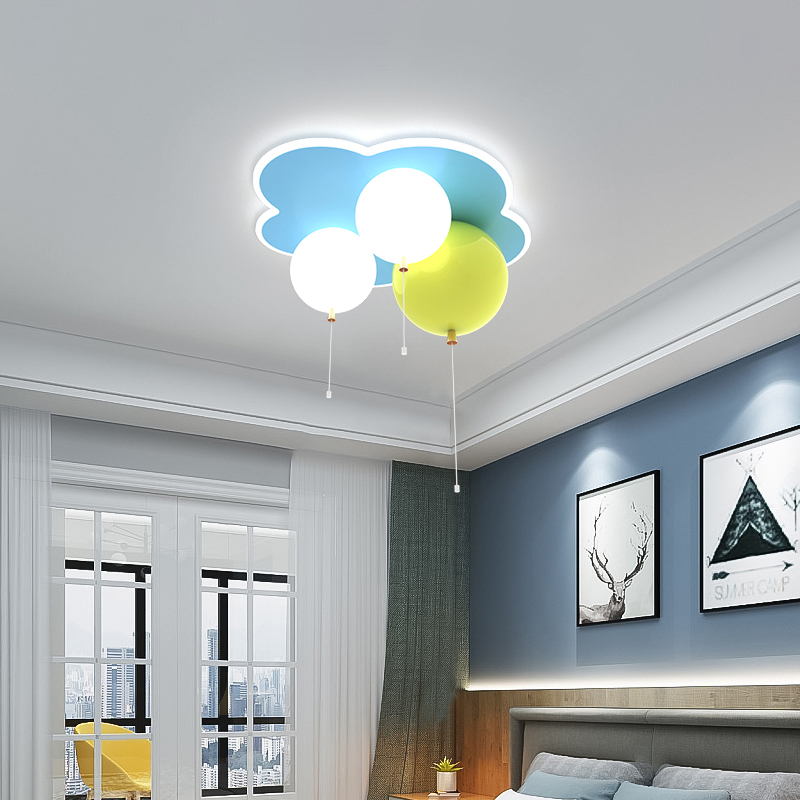 Interior Design Remote - เด็กสนุกบอลลูนโคมไฟเพดานโคมไฟเพดาน LED การออกแบบสร้างสรรค์บ้านภายในแสงสําหรับห้องนอนเด็ก