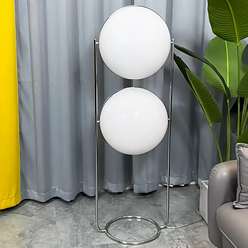 Interior Design Years - โคมไฟตั้งพื้นดีไซน์ยุคกลางสไตล์นอร์ดิก เหมาะสำหรับห้องนั่งเล่นและห้องนอน ตกแต่งแสงสว่างภายใน