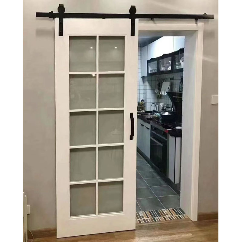 ประตูบานเลื่อนไม้เนื้อแข็งแบบส - Interior Design Kitchen Modern บทวิจารณ์และราคา