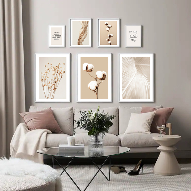Boho ดอกไม้ภาพออกแบบ Vintage W - Interior Design Ideas บทวิจารณ์และราคา