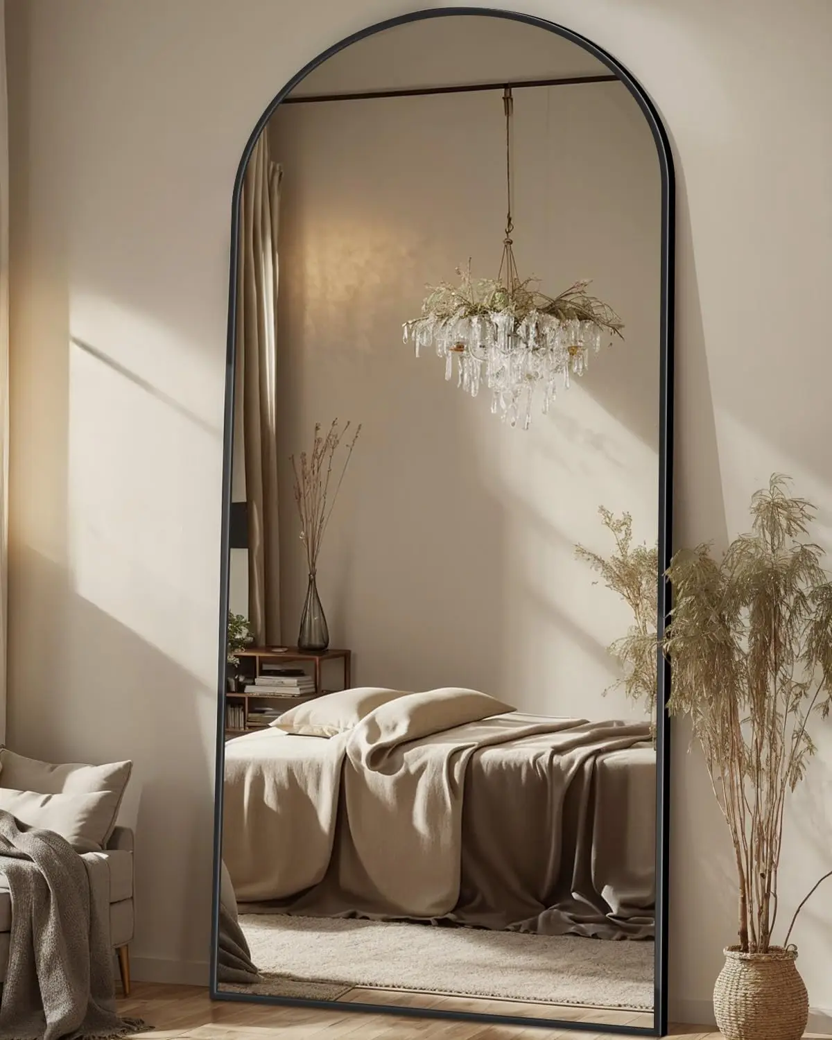 กระจกเงาเต็มตัวทรงโค้ง ขนาด 71 - Arch Mirror Leaning บทวิจารณ์และราคา