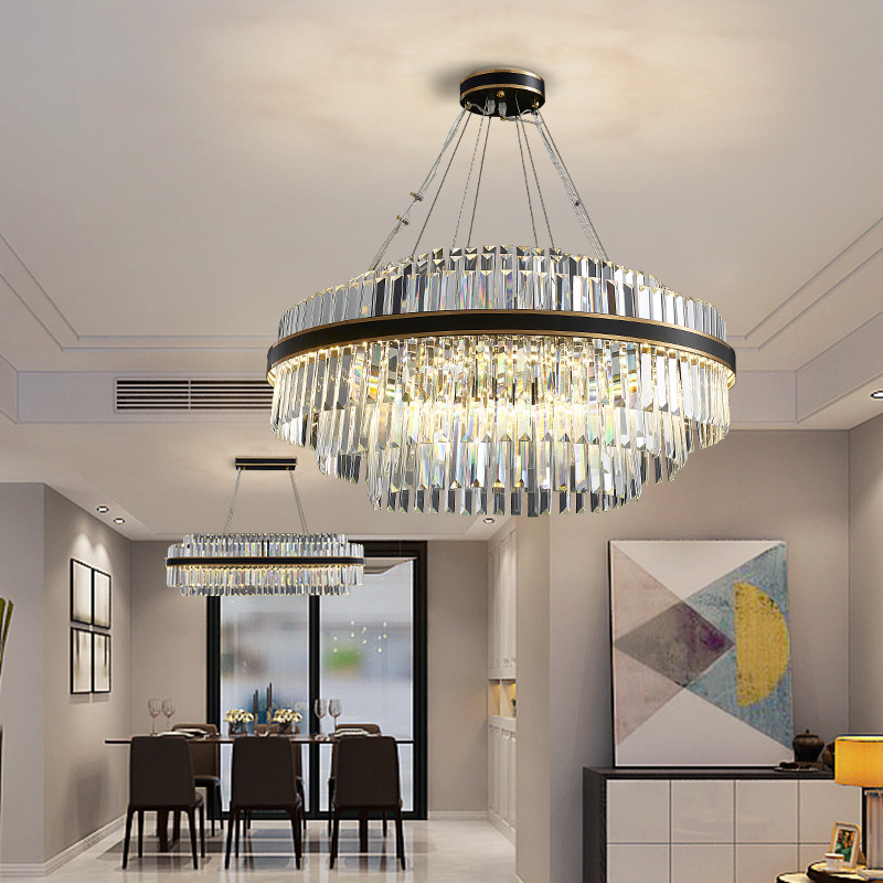 โคมไฟระย้าคริสตัล LED สไตล์นอร - Interior Design Remote บทวิจารณ์และราคา