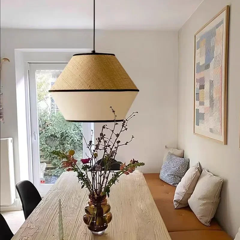 Wabi Sabi Handทอหวายจี้Bohoเส้ - Wicker Pendant Shade บทวิจารณ์และราคา