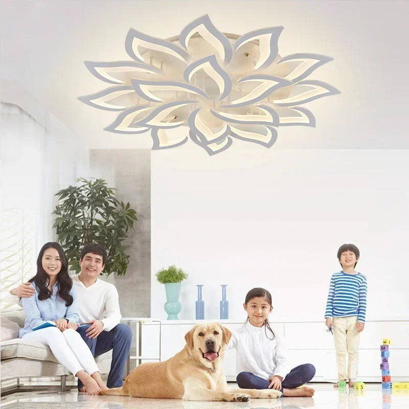 โคมระย้ากลีบดอก LED ของนักออกแ - Interior Design Remote บทวิจารณ์และราคา