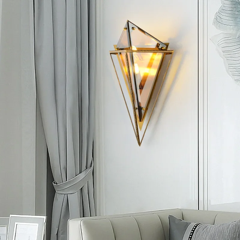 โคมไฟติดผนังสไตล์โพสต์โมเดิร์น - Interior Design Luxury Living Room บทวิจารณ์และราคา