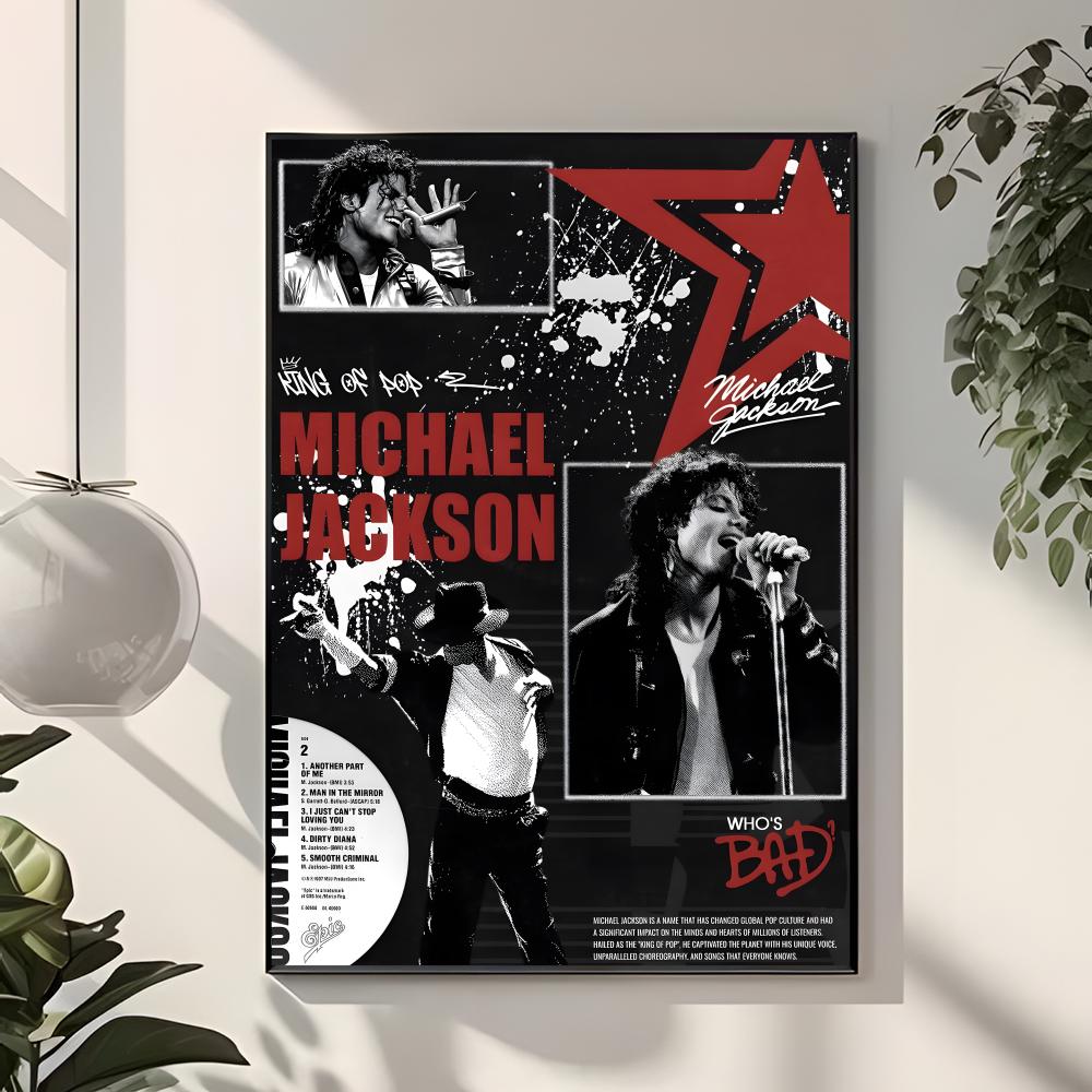 โปสเตอร์นักเต้นเพลงป๊อป เอ็ม-ไ - Interior Design With Wallpaper บทวิจารณ์และราคา
