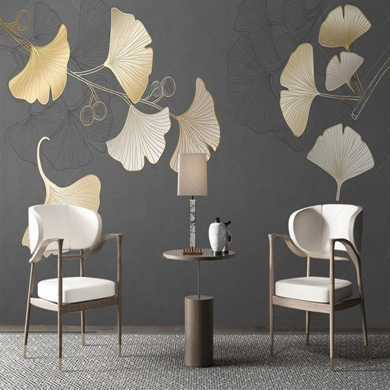 วอลเปเปอร์ติดผนังลายใบไม้สไตล์ - Interior Design With Wallpaper บทวิจารณ์และราคา