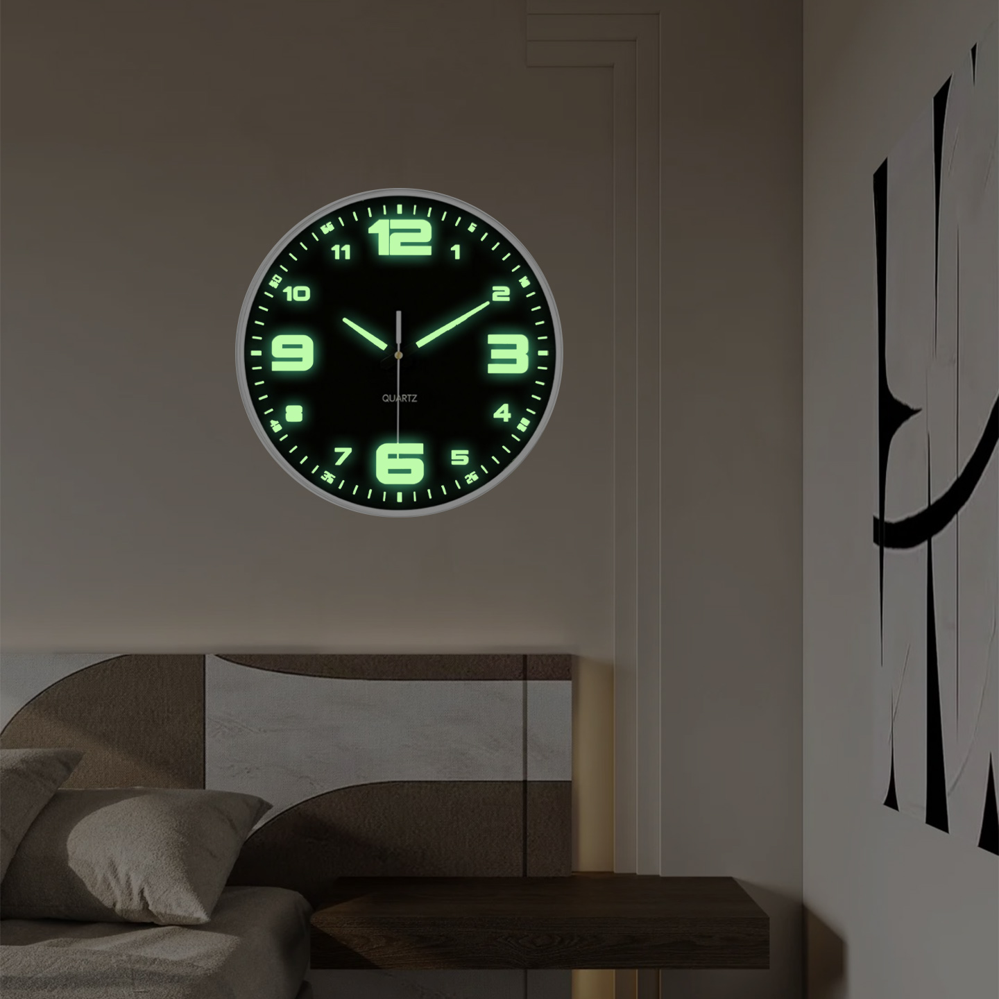 นาฬิกาแขวนผนังเรืองแสงรุ่นใหม่ - Interior Design Ideas บทวิจารณ์และราคา