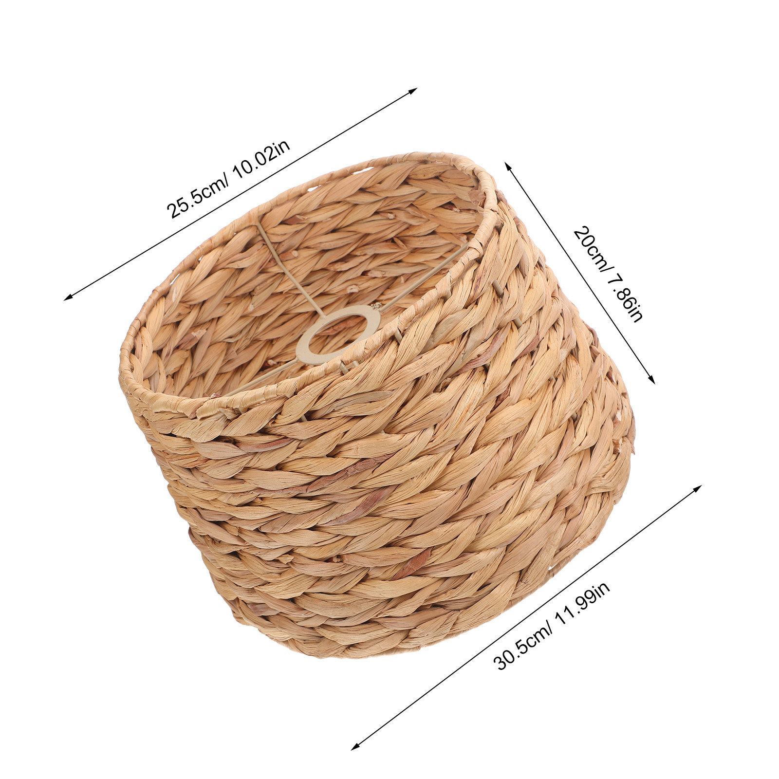 โคมไฟทรงกลมทำจากหญ้าทะเล เส้นผ - Wicker Pendant Shade บทวิจารณ์และราคา