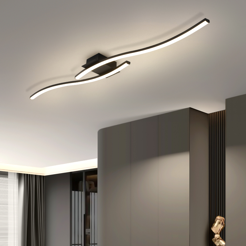 โมเดิร์น Minimalist สีดําโคมไฟ - Interior Design Ideas บทวิจารณ์และราคา