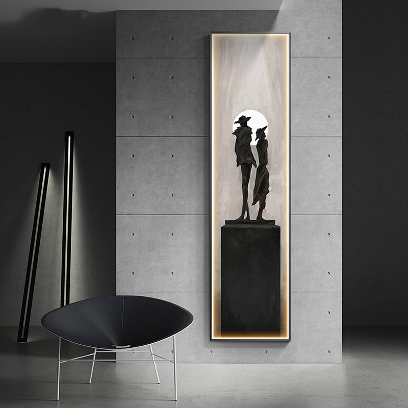 โคมไฟติดผนัง LED แบบนามธรรม รู - Interior Design Remote บทวิจารณ์และราคา