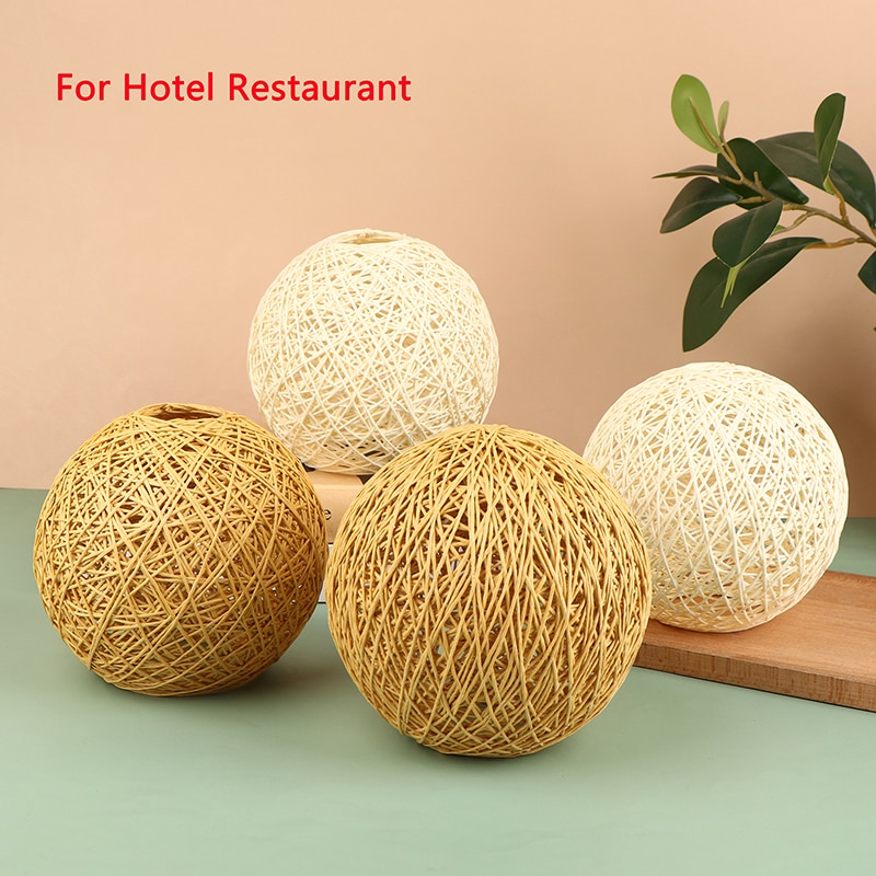 โคมไฟหวายติดเพดาน, ฝาครอบโคมไฟ - Wicker Pendant Shade บทวิจารณ์และราคา