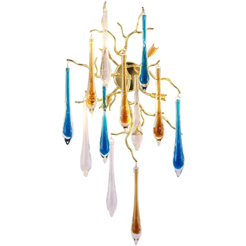 โคมไฟเพดานคริสตัลสีสันสดใสสไตล - Interior Design Luxury Living Room บทวิจารณ์และราคา