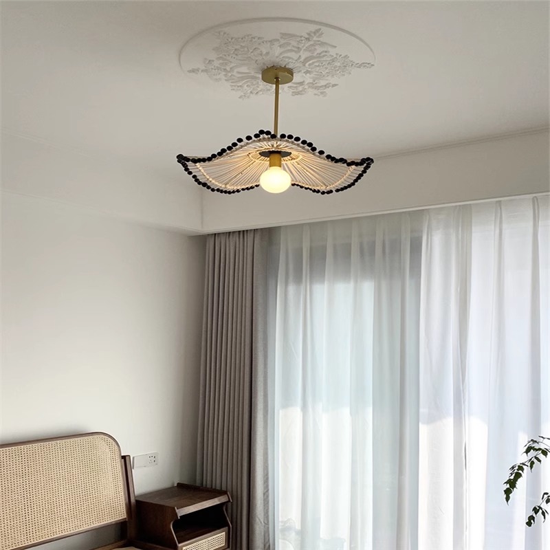 เอเชียตะวันออกเฉียงใต้ทอมือ Ha - Wicker Pendant Shade บทวิจารณ์และราคา