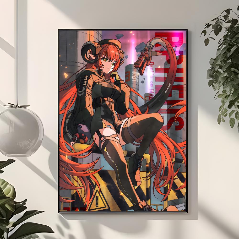 โปสเตอร์ Orphie Z-Zenless Zone - Interior Design With Wallpaper บทวิจารณ์และราคา