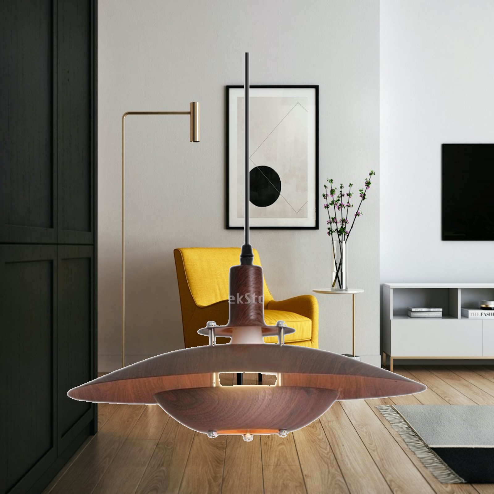 โคมไฟเพดานสไตล์คันทรีแบบเรียบง - Interior Design Kitchen Modern บทวิจารณ์และราคา