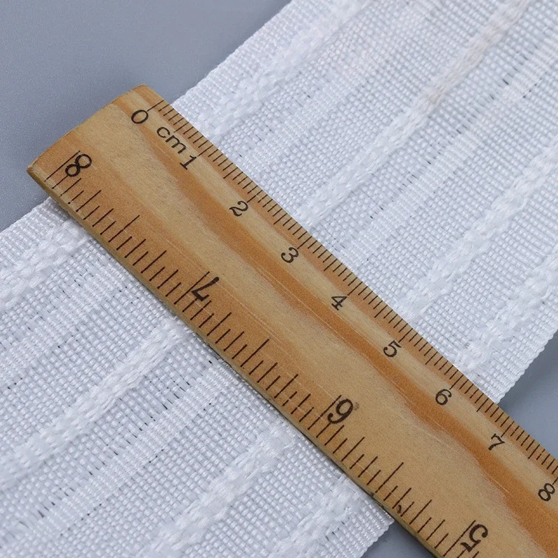 10 เมตรดึงจีบเทปผ้าม่านอุปกรณ์ - Linen Curtain Eyelet บทวิจารณ์และราคา