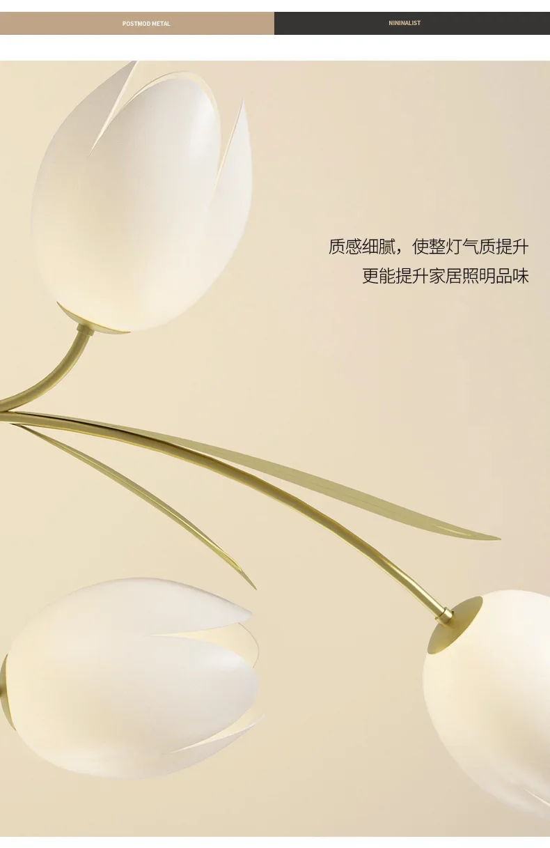 โคมไฟระย้าลายดอกไม้ โคมไฟเพดาน - Interior Design Kitchen Modern บทวิจารณ์และราคา