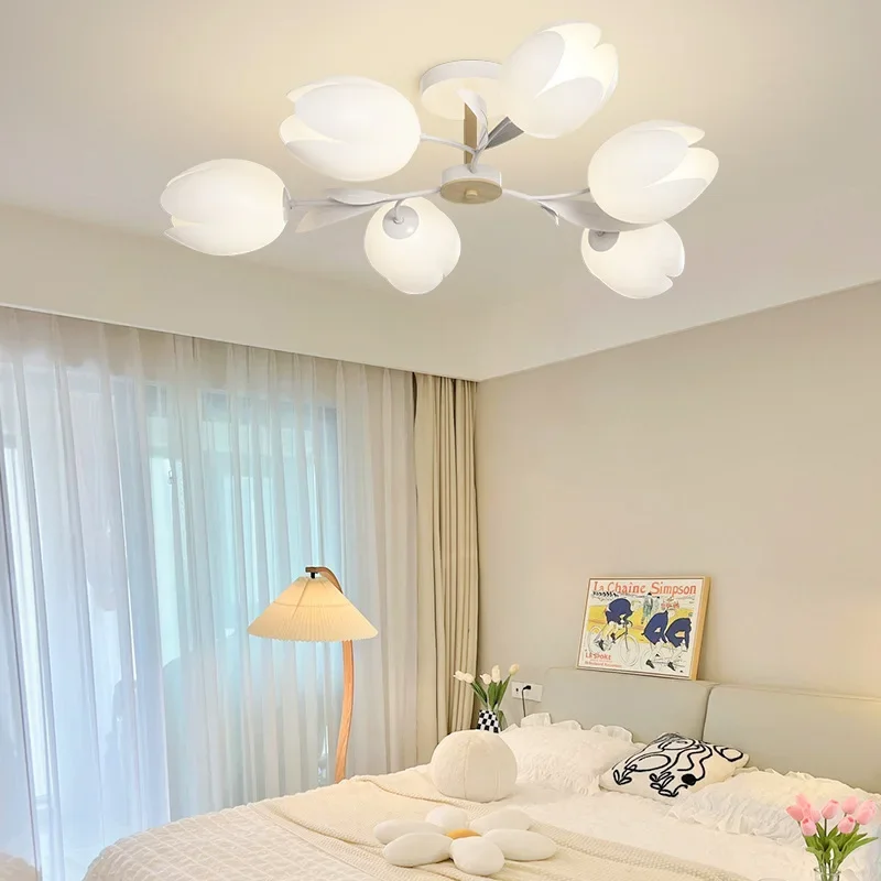 โคมไฟระย้าลายดอกไม้ โคมไฟเพดาน - Interior Design Kitchen Modern บทวิจารณ์และราคา