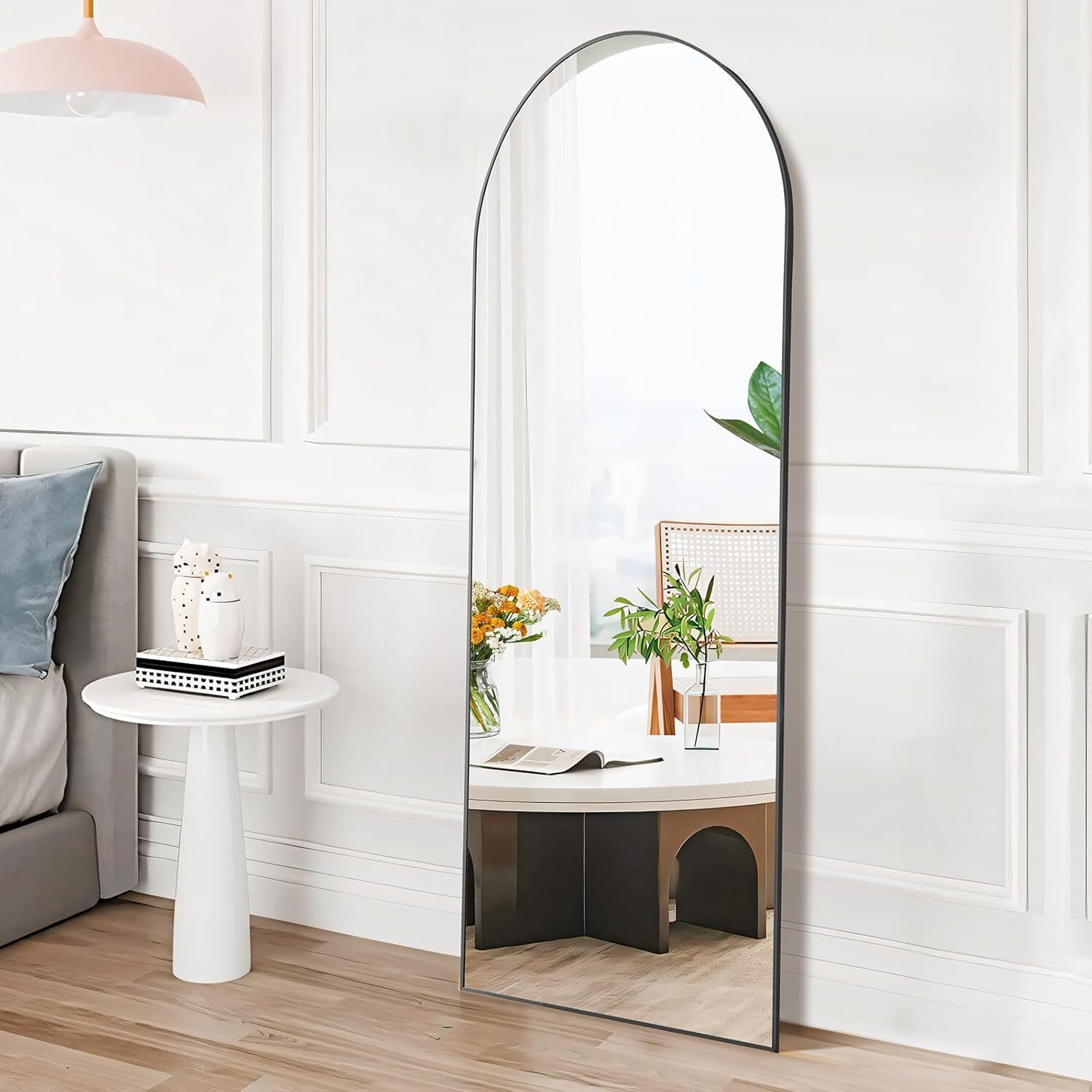 กระจกเงาทรงโค้งแบบตั้งพื้นเต็ม - Arch Mirror Leaning บทวิจารณ์และราคา