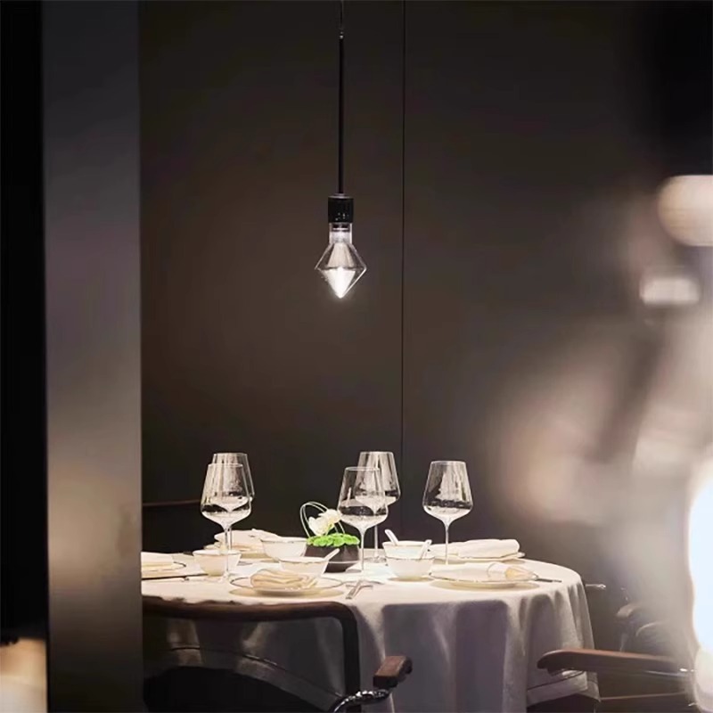 โคมไฟเพดานแก้วดีไซน์นอร์ดิก สไ - Interior Design Remote บทวิจารณ์และราคา