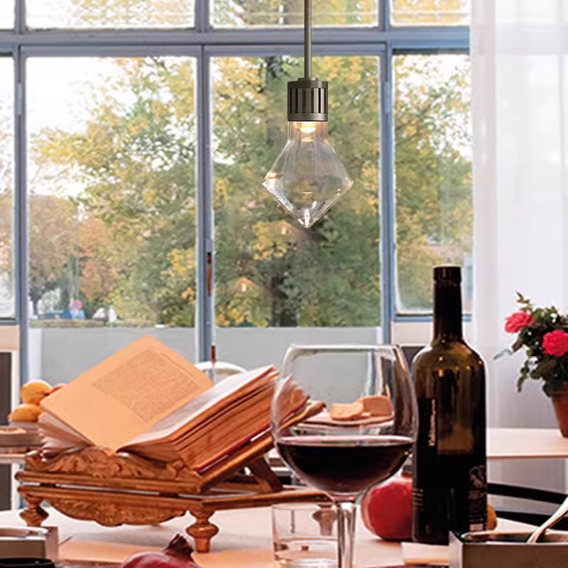 โคมไฟเพดานแก้วดีไซน์นอร์ดิก สไ - Interior Design Remote บทวิจารณ์และราคา