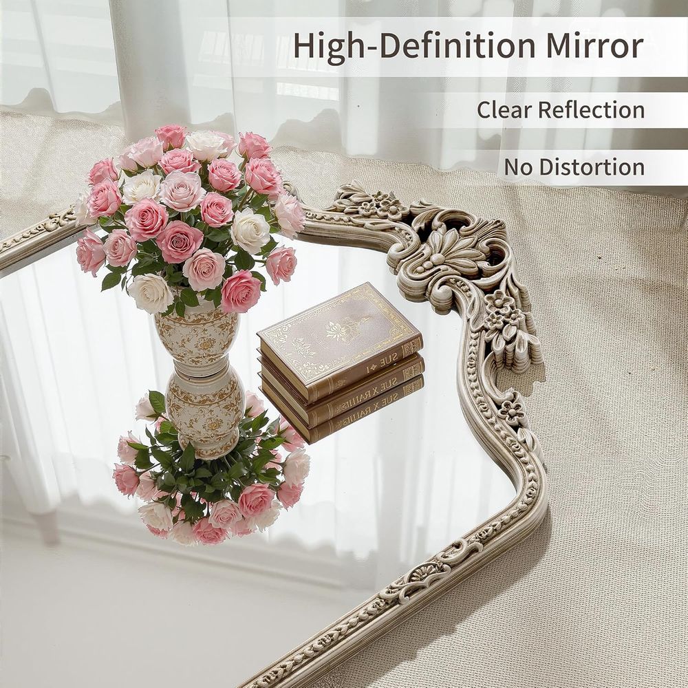 กระจกติดผนังทรงโค้งเต็มตัว ขนา - Arch Mirror Leaning บทวิจารณ์และราคา